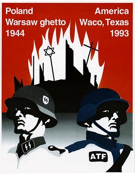 POLAND WARSAW GHETTO 1944 – AMERICA WACO, TEXAS 1993.