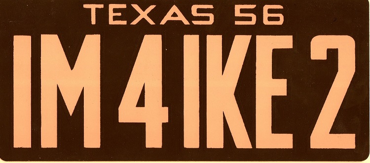 IM 4 IKE 2 – CAMPAIGN BUMPER STICKER