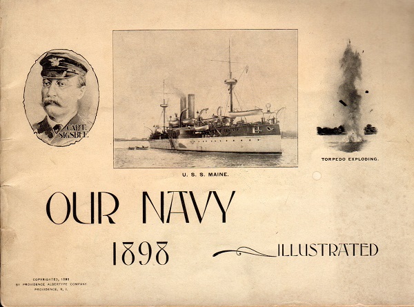 OUR NAVY 1898 ILLUSTRATED.