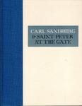 CARL SANDBURG & SAINT PETER AT THE GATE.